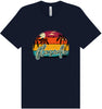 Custom Retro Beach Sunset Adult Bella Canvas Shirt