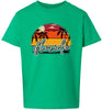 Custom Retro Beach Sunset Children's Gildan Soft Shirt
