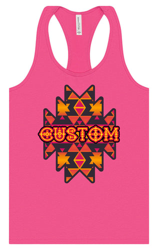Custom Navajo Tribal Women's Racerback Tank