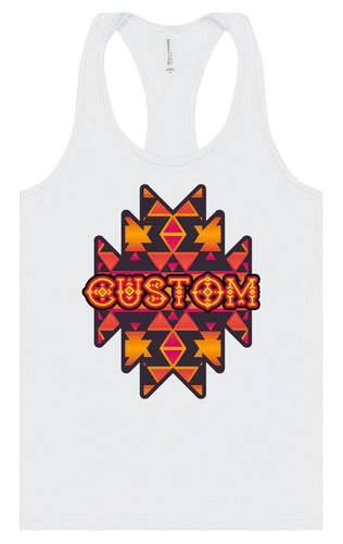Custom Navajo Tribal Women's Racerback Tank