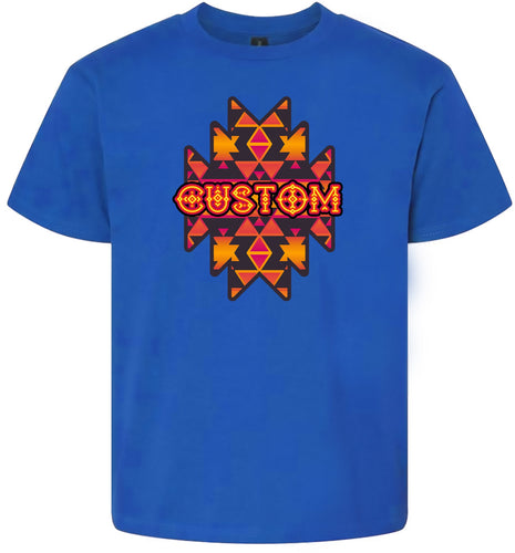 Custom Navajo Tribal Children's Gildan Soft Shirt