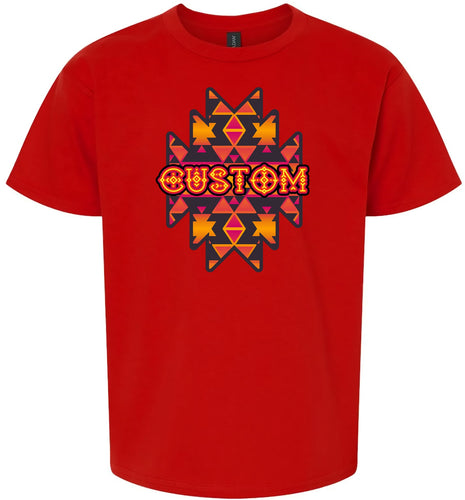 Custom Navajo Tribal Children's Gildan Soft Shirt