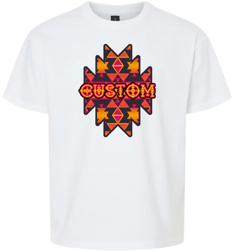 Custom Navajo Tribal Children's Gildan Soft Shirt