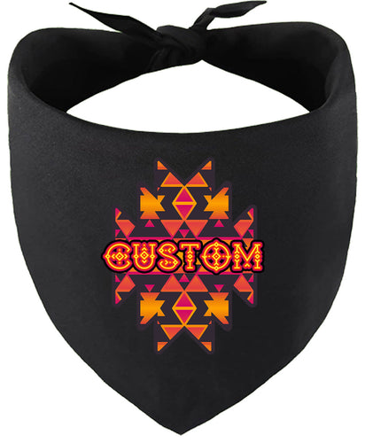 Custom Navajo Tribal Pet Bandana