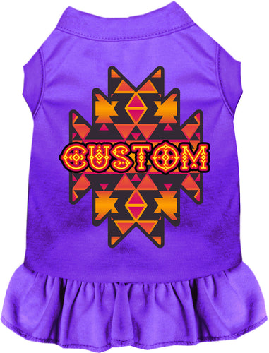 Custom Navajo Tribal Pet Dress