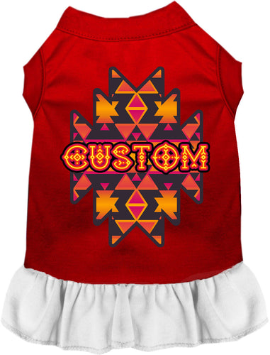 Custom Navajo Tribal Pet Dress