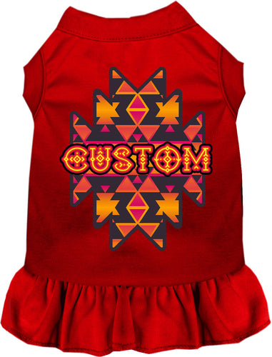 Custom Navajo Tribal Pet Dress
