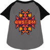 Custom Navajo Tribal Pet Raglan Shirts