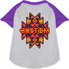 Custom Navajo Tribal Pet Raglan Shirts