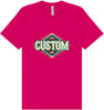 Custom Peach Aztec Adult Bella Canvas Shirt