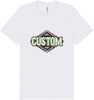 Custom Peach Aztec Adult Bella Canvas Shirt