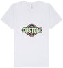 Custom Peach Aztec Unisex V-Neck Shirt