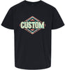 Custom Peach Aztec Children's Gildan Soft Shirt