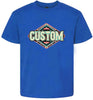 Custom Peach Aztec Children's Gildan Soft Shirt