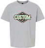 Custom Peach Aztec Children's Gildan Soft Shirt