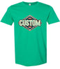 Custom Peach Aztec Adult Gildan Soft Shirt