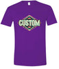 Custom Peach Aztec Adult Gildan Soft Shirt