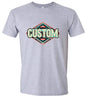 Custom Peach Aztec Adult Gildan Soft Shirt