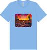 Custom Neon Desert Adult Bella Canvas Shirt