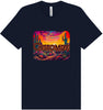 Custom Neon Desert Adult Bella Canvas Shirt