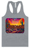 Custom Neon Desert Women's Racerback Tank