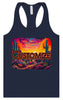 Custom Neon Desert Women's Racerback Tank