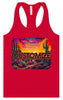 Custom Neon Desert Women's Racerback Tank