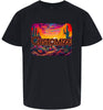 Custom Neon Desert Children's Gildan Soft Shirt