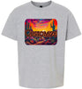 Custom Neon Desert Children's Gildan Soft Shirt