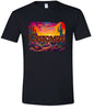 Custom Neon Desert Adult Gildan Soft Shirt