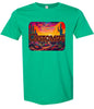 Custom Neon Desert Adult Gildan Soft Shirt