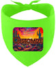 Custom Neon Desert Pet Bandana