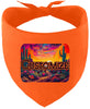 Custom Neon Desert Pet Bandana