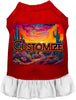 Custom Neon Desert Pet Dress