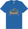 Custom Retro Crabs Adult Bella Canvas Shirt