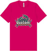 Custom Retro Crabs Adult Bella Canvas Shirt