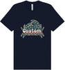 Custom Retro Crabs Adult Bella Canvas Shirt
