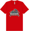 Custom Retro Crabs Adult Bella Canvas Shirt