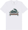 Custom Retro Crabs Adult Bella Canvas Shirt