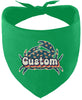 Custom Retro Crabs Pet Bandana