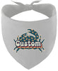 Custom Retro Crabs Pet Bandana