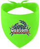 Custom Retro Crabs Pet Bandana