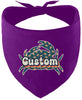 Custom Retro Crabs Pet Bandana