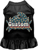 Custom Retro Crabs Pet Dress