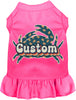Custom Retro Crabs Pet Dress
