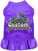 Custom Retro Crabs Pet Dress
