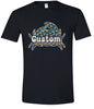 Custom Retro Crabs Adult Gildan Soft Shirt