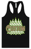 Custom Woodland Trees Women's Racerback Tank