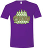 Custom Woodland Trees Adult Gildan Soft Shirt
