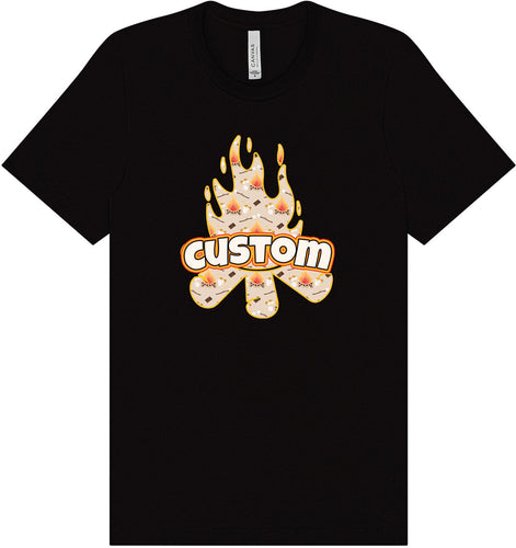 Custom Around the Campfire Adult Bella Canvas Shirt